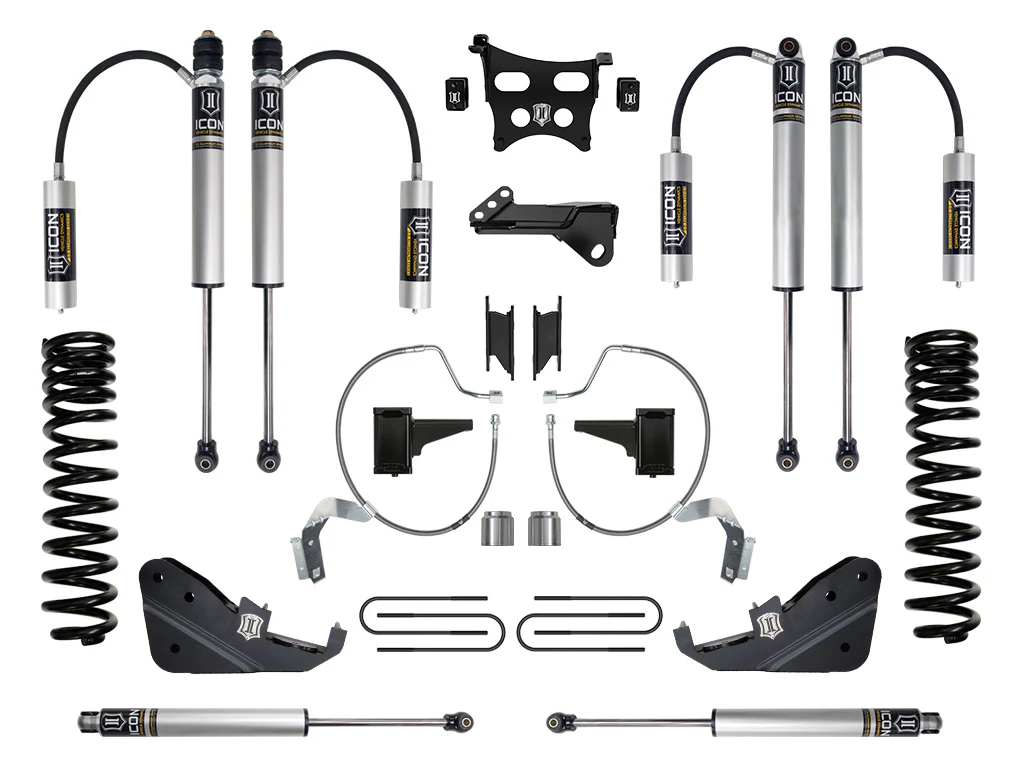 Icon 4.5" Stage 2 Suspension System Kit for 2023-2026 Ford F350 Super Duty 4WD Diesel