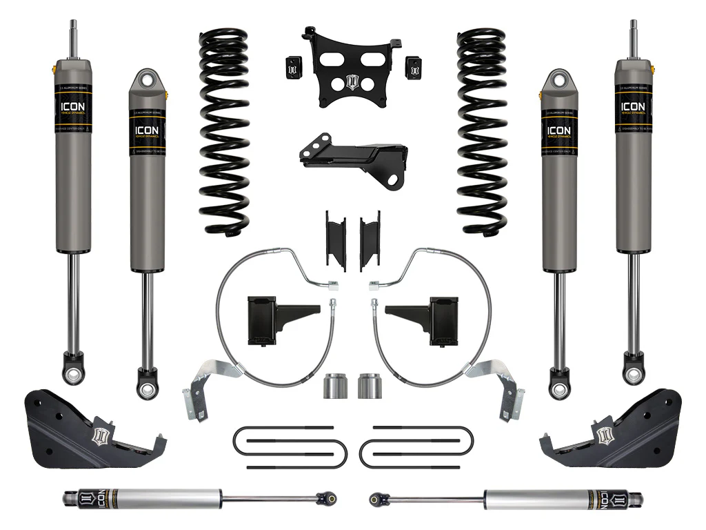 Icon 4.5" Stage 3 Suspension System Kit for 2023-2025 Ford F250 Super Duty Gas