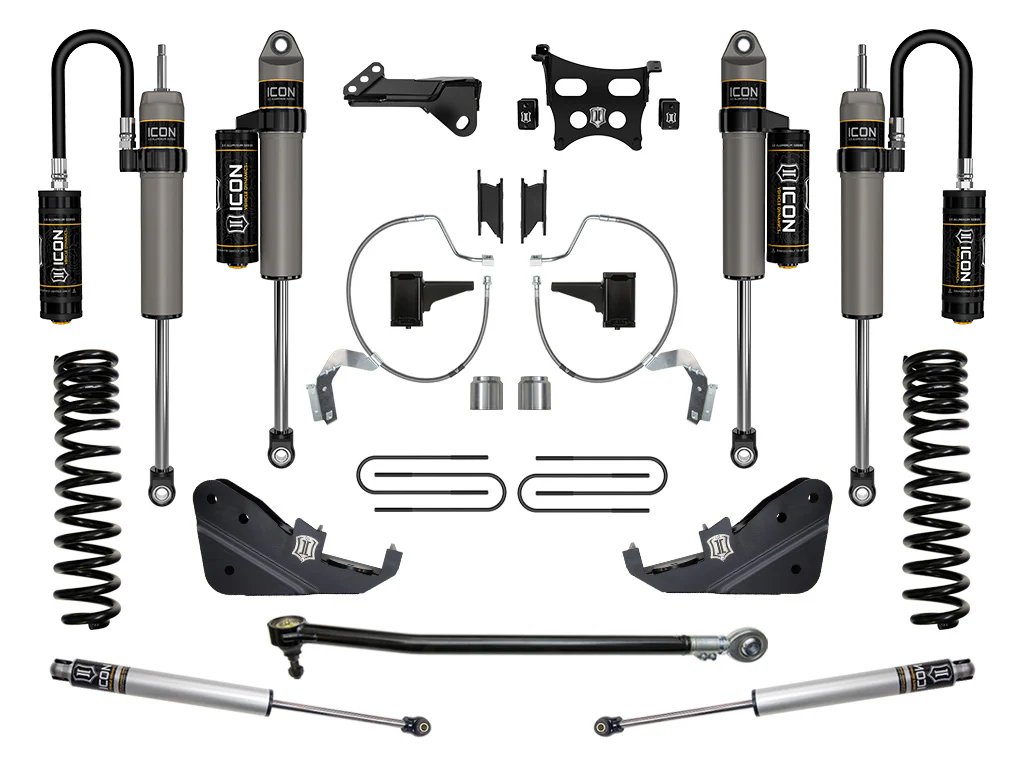 Icon 4.5" Stage 4 Suspension System Kit for 2023-2025 Ford F250 Super Duty Gas