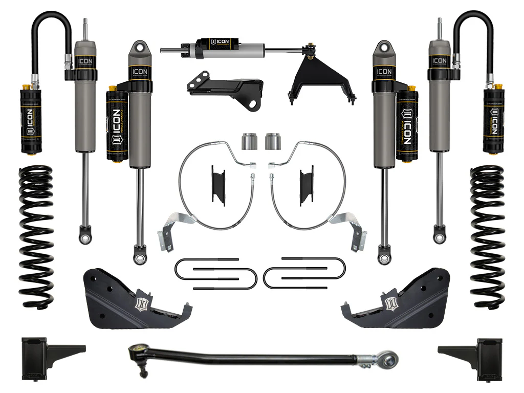 Icon 4.5" Stage 5 Suspension System Kit for 2023-2026 Ford F350 Super Duty 4WD Gas Std Cab Pickup