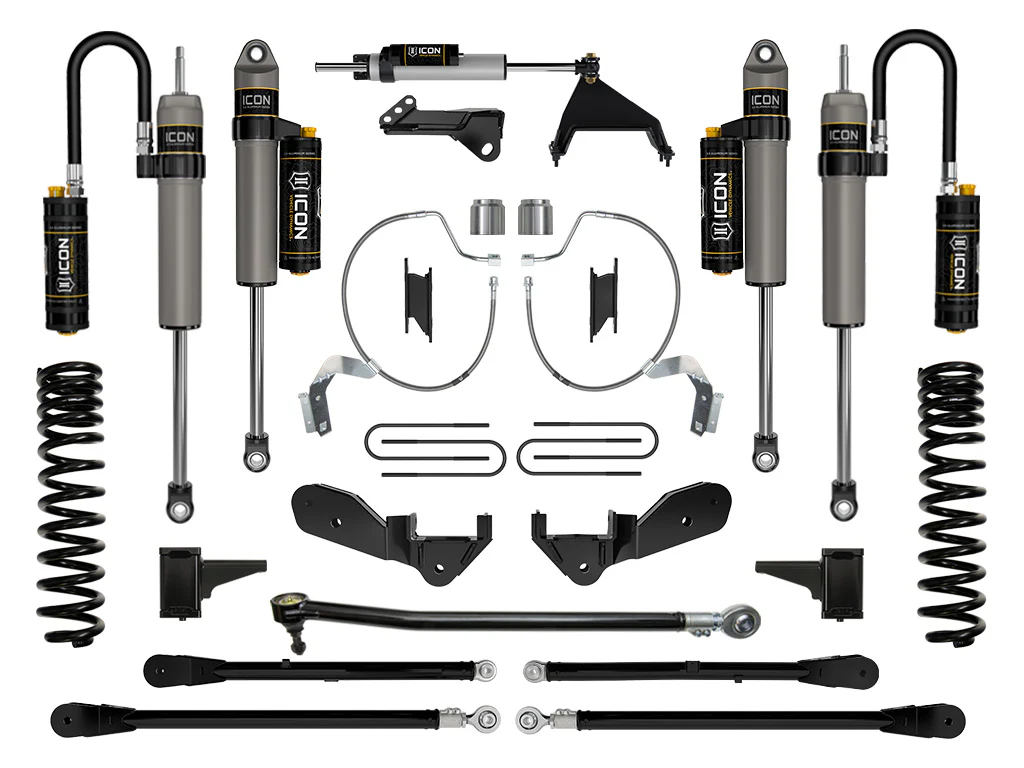 Icon 4.5" Stage 7 Suspension System Kit for 2023-2025 Ford F250 Super Duty Gas Extended Cab Pickup