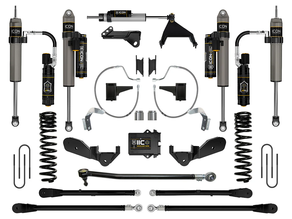 Icon 4.5" Stage 8 Suspension System Kit for 2023-2025 Ford F250 Super Duty Gas