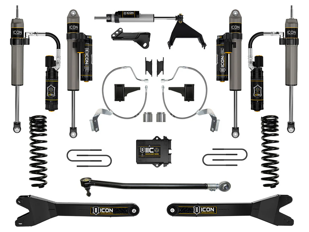 Icon 4.5" Stage 8 Suspension System w/Radius Arms Kit for 2023-2025 Ford F250 Super Duty Diesel