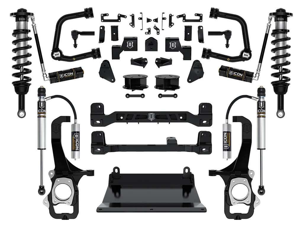 Icon 6" Stage 3 Suspension System w/Tubular UCA Kit for 2022-2024 Toyota Tundra