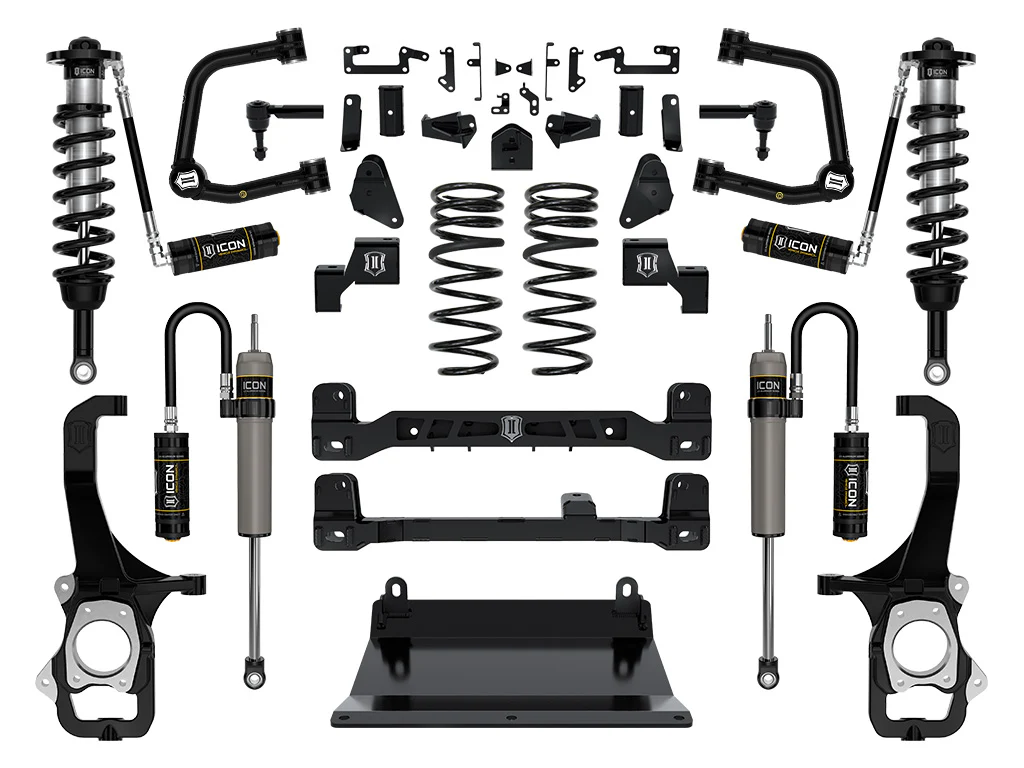 Icon 6" Stage 4 Suspension System w/Tubular UCA Kit for 2022-2024 Toyota Tundra Gas