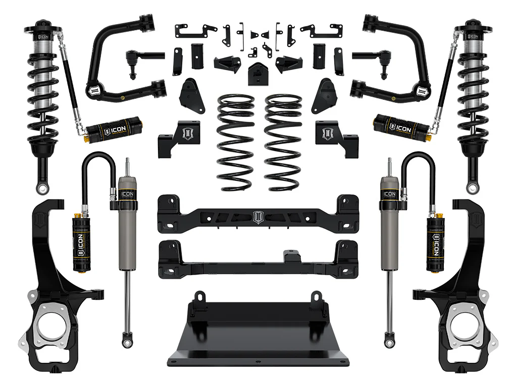 Icon 6" Stage 6 Suspension System CDCV Tubular Kit for 2022-2024 Toyota Tundra Gas
