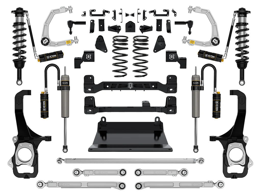 Icon 6" Stage 7 Suspension System Billet CDCV Kit for 2022-2024 Toyota Tundra