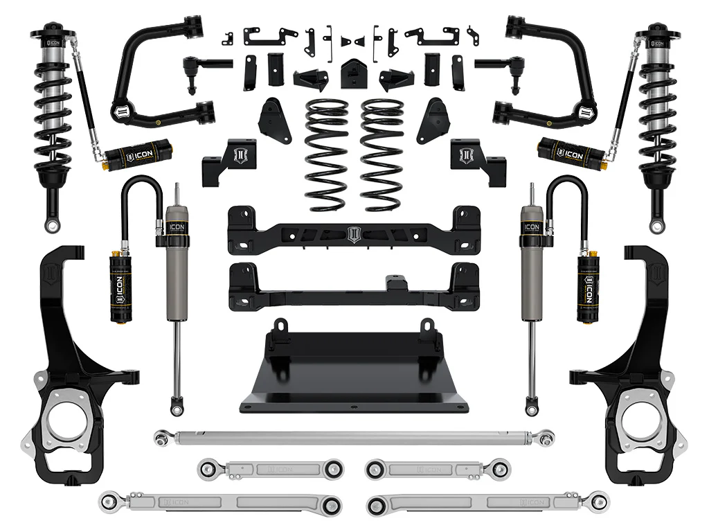 Icon 6" Stage 7 Suspension System Tubluar CDCV Kit for 2022-2024 Toyota Tundra Gas