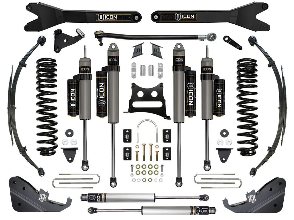 Icon 7" Suspension System Stage 4 Kit for 2020-2024 Ford F250 Super Duty 4WD - Image 2