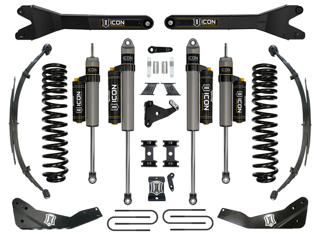 Icon 7" Suspension System w/Radius Arm Stage 5 Kit for 2011-2016 Ford F250 Super Duty 4WD - Image 2
