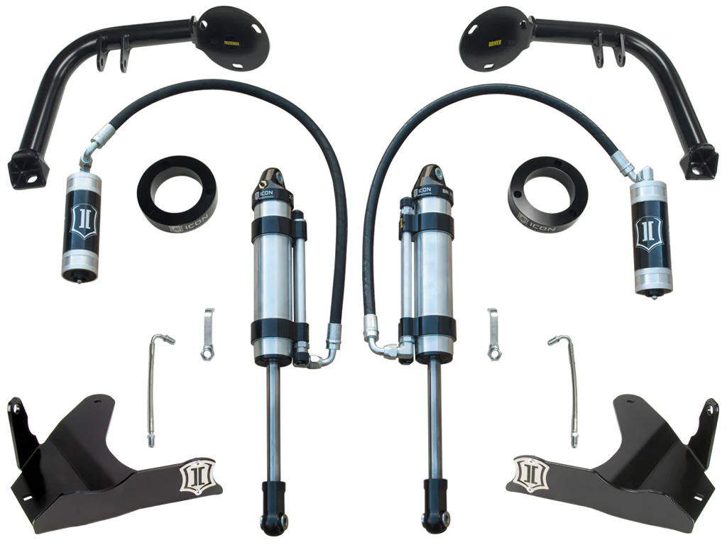 Icon S2 Secondary Shocks System Stage 3 Kit for 2003-2009 Lexus GX470 4WD