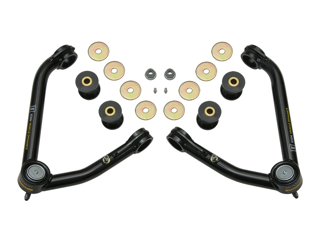 Icon Upper Control Arm Delta Joint Tubular Kit for 2014-2018 Chevrolet Tahoe