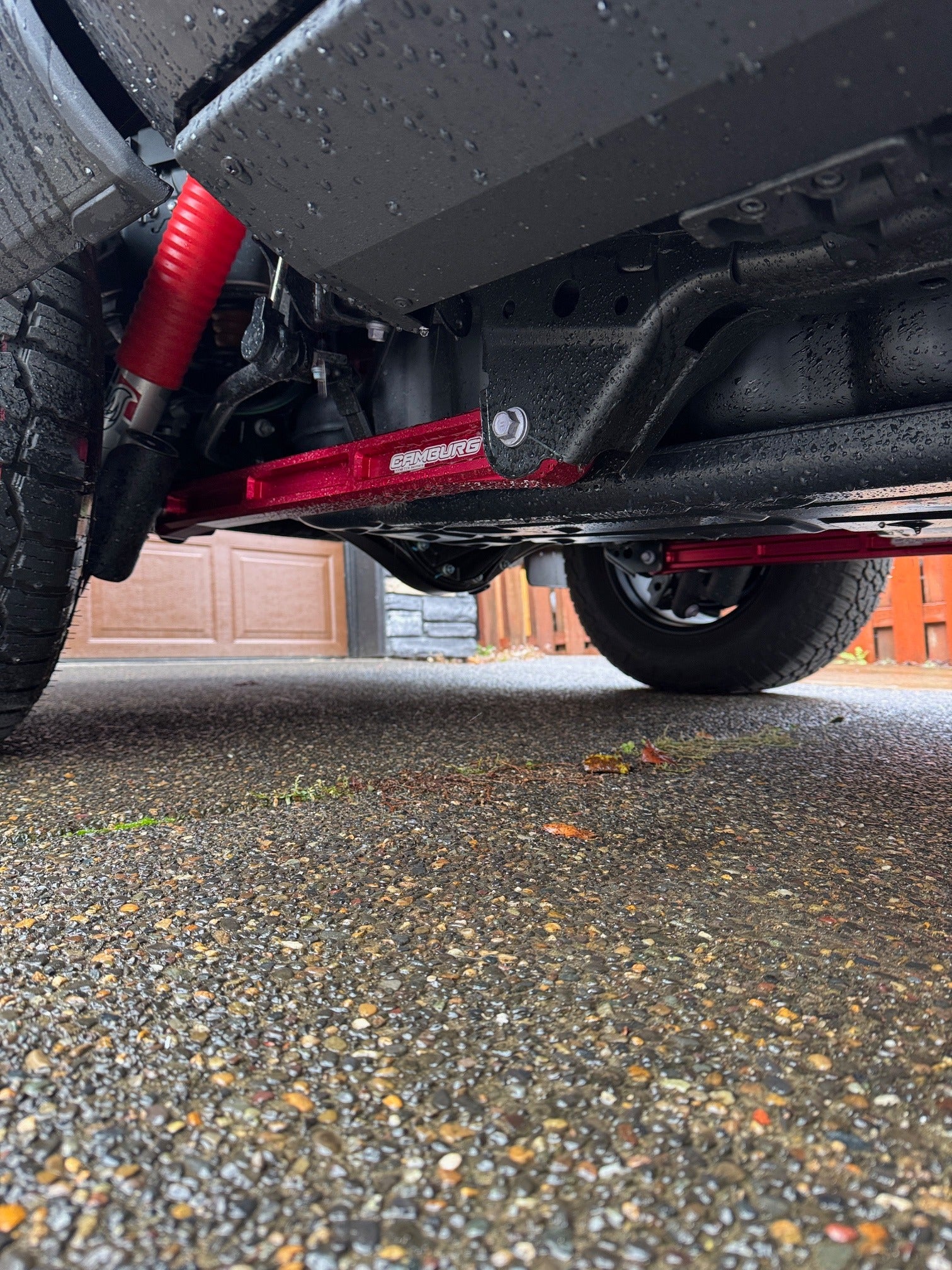 KINETIK Series Rear Billet Trailing Arm Kit - Red - Image 4