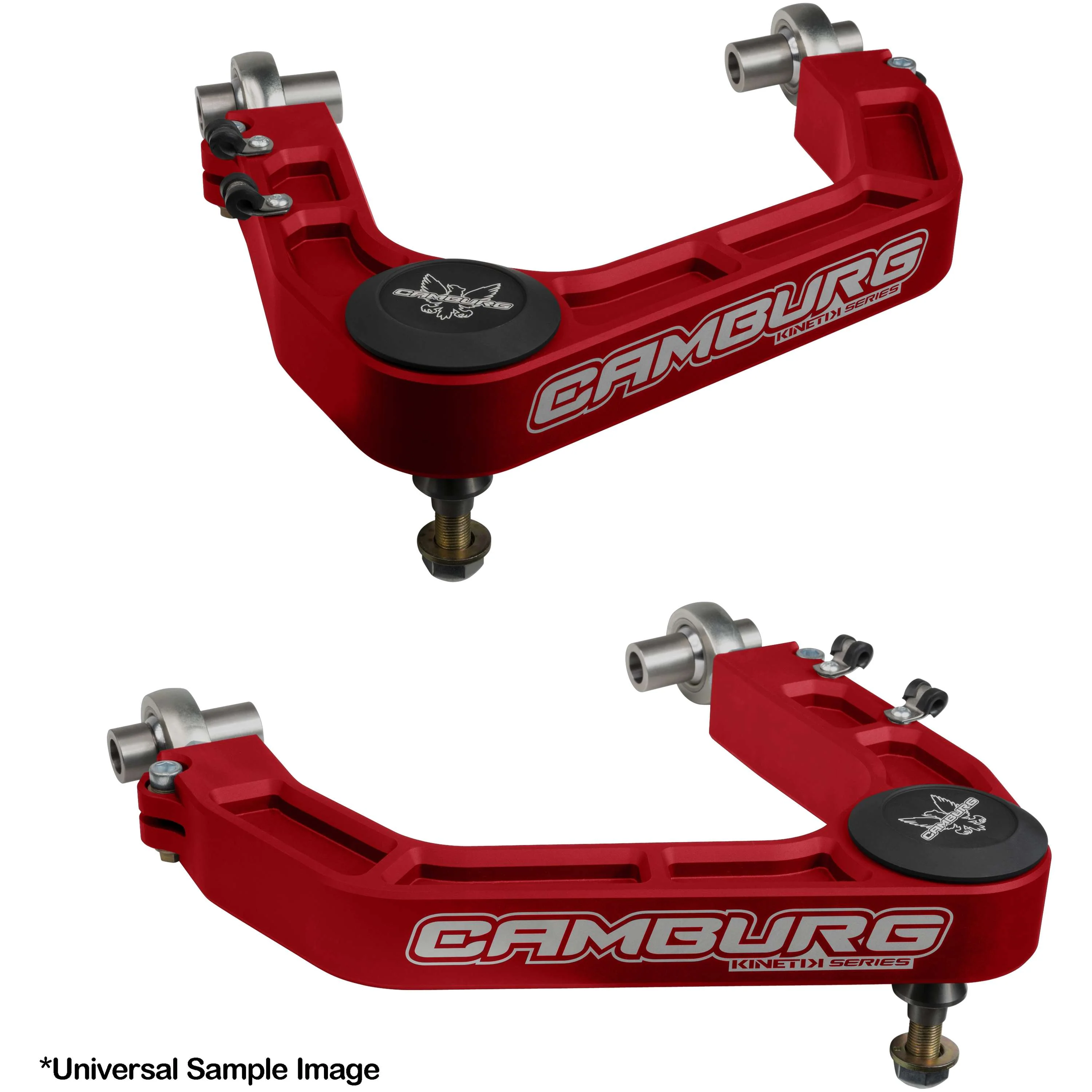KINETIK V2 Performance Billet Uniball Upper Arms - Grey - Image 2