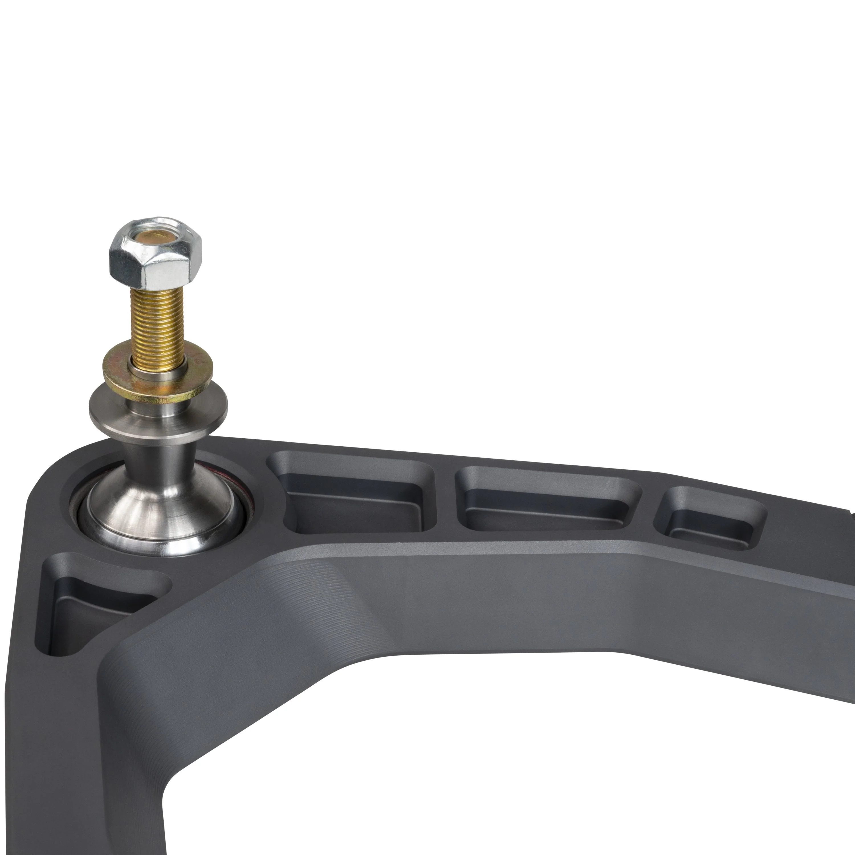 KINETIK V2 Performance Billet Uniball Upper Arms - Grey - Image 3