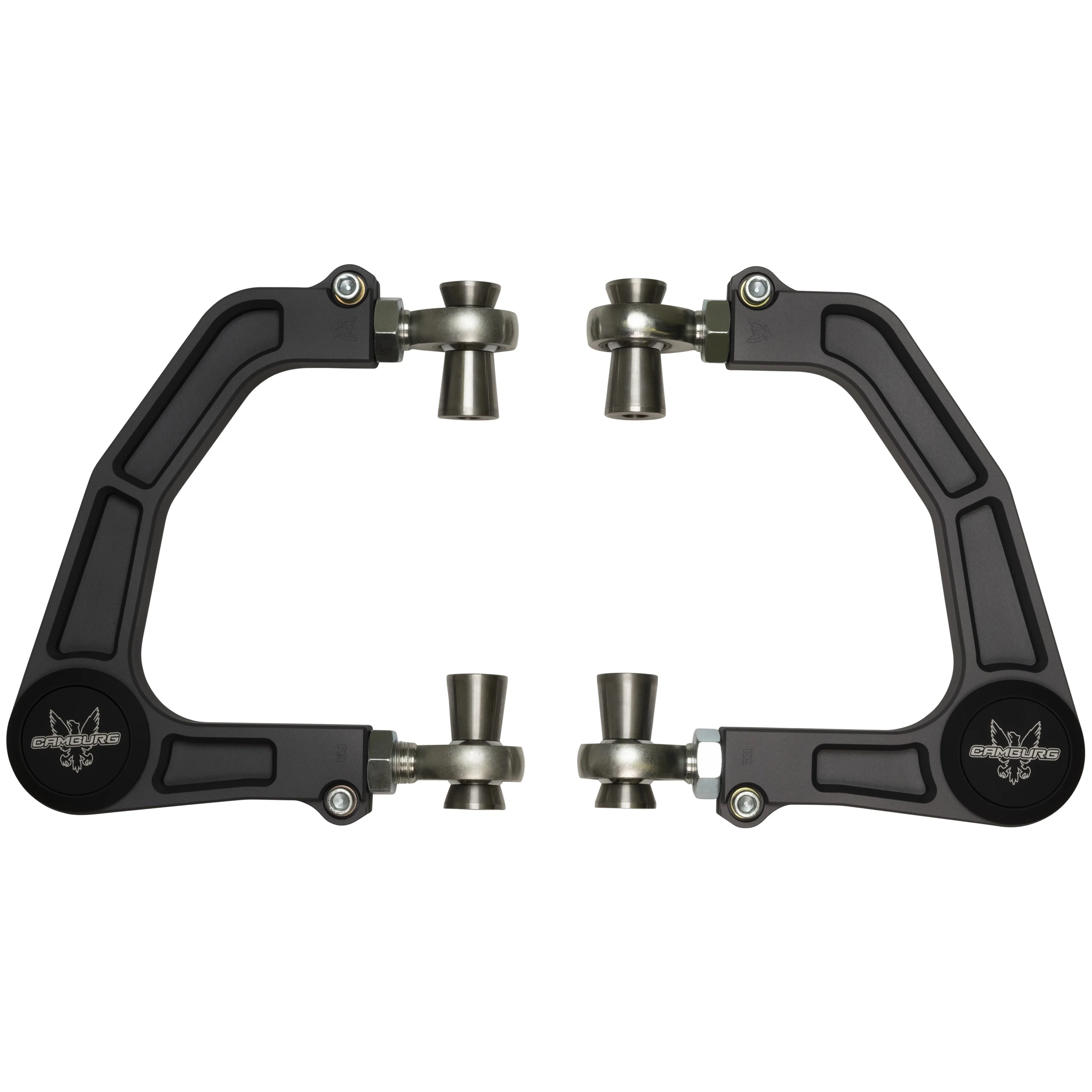 KINETIK V2 Performance Billet Uniball Upper Arms - Grey - Image 4