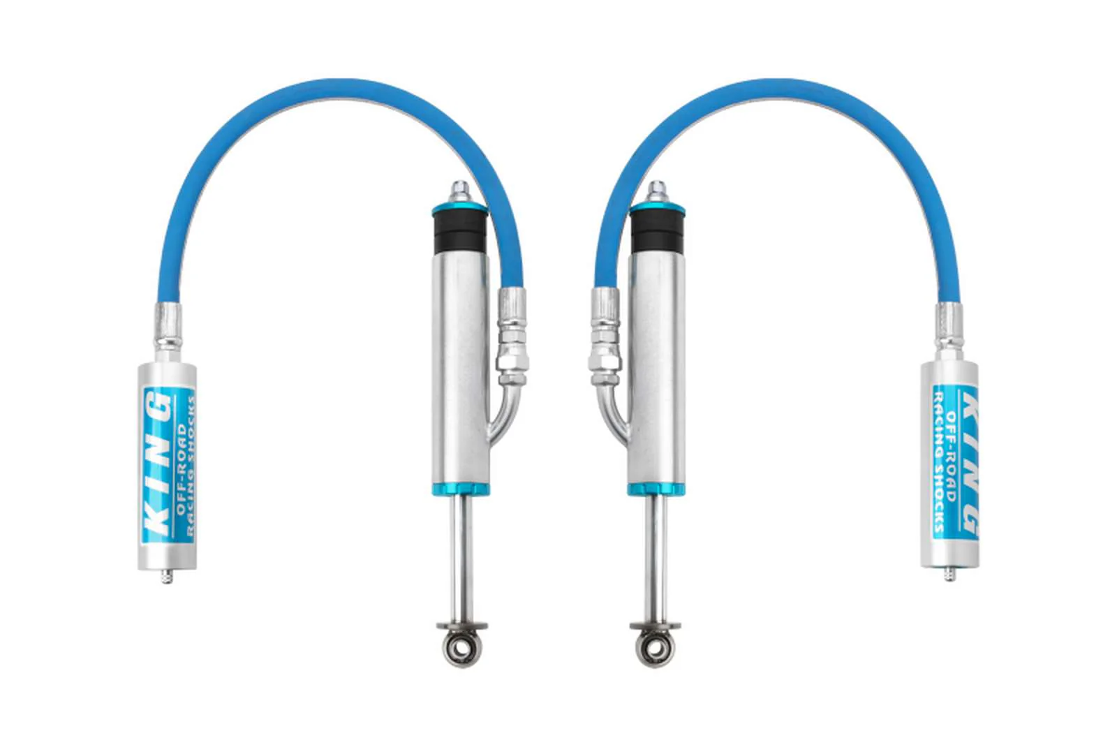 King Shocks 2.0 Performance w/ Remote Reservoir Shocks Front Pair for 1991-2000 Mitsubishi Montero 4WD RWD