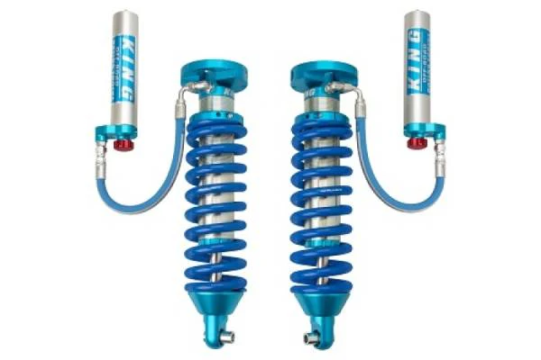King Shocks 2.5 Performance Coilovers w/ Adjustable Remote Reservoir Front Pair for 2018-2021 Mitsubishi L200 4WD