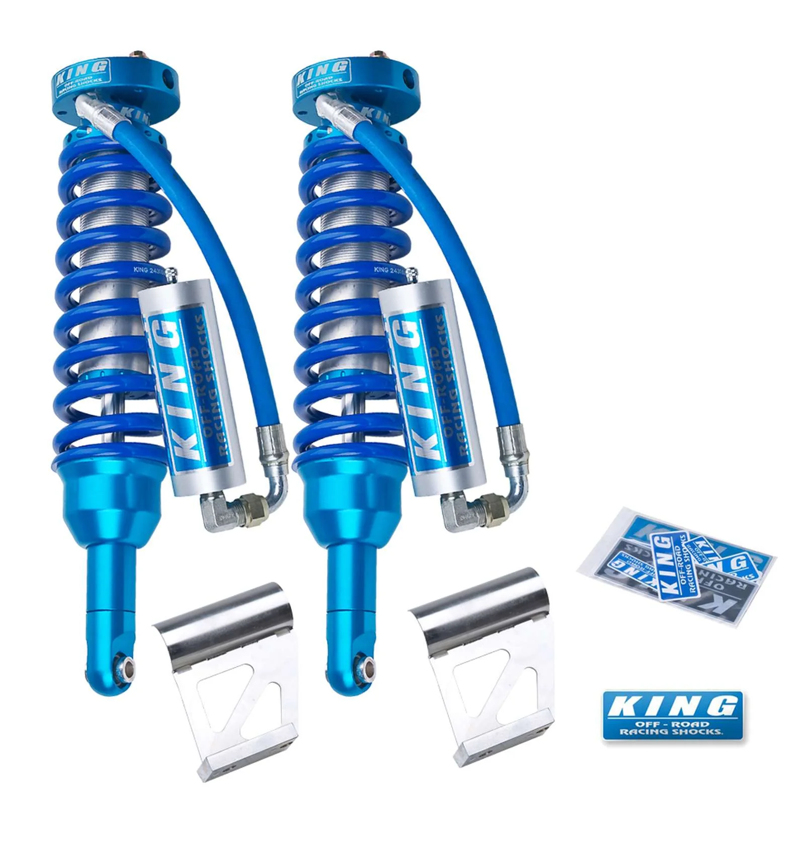 King Shocks 2.5 Performance Coilovers w/ Remote Reservoir Front Pair for 2006-2009 Toyota FJ Cruiser 4WD - Image 3