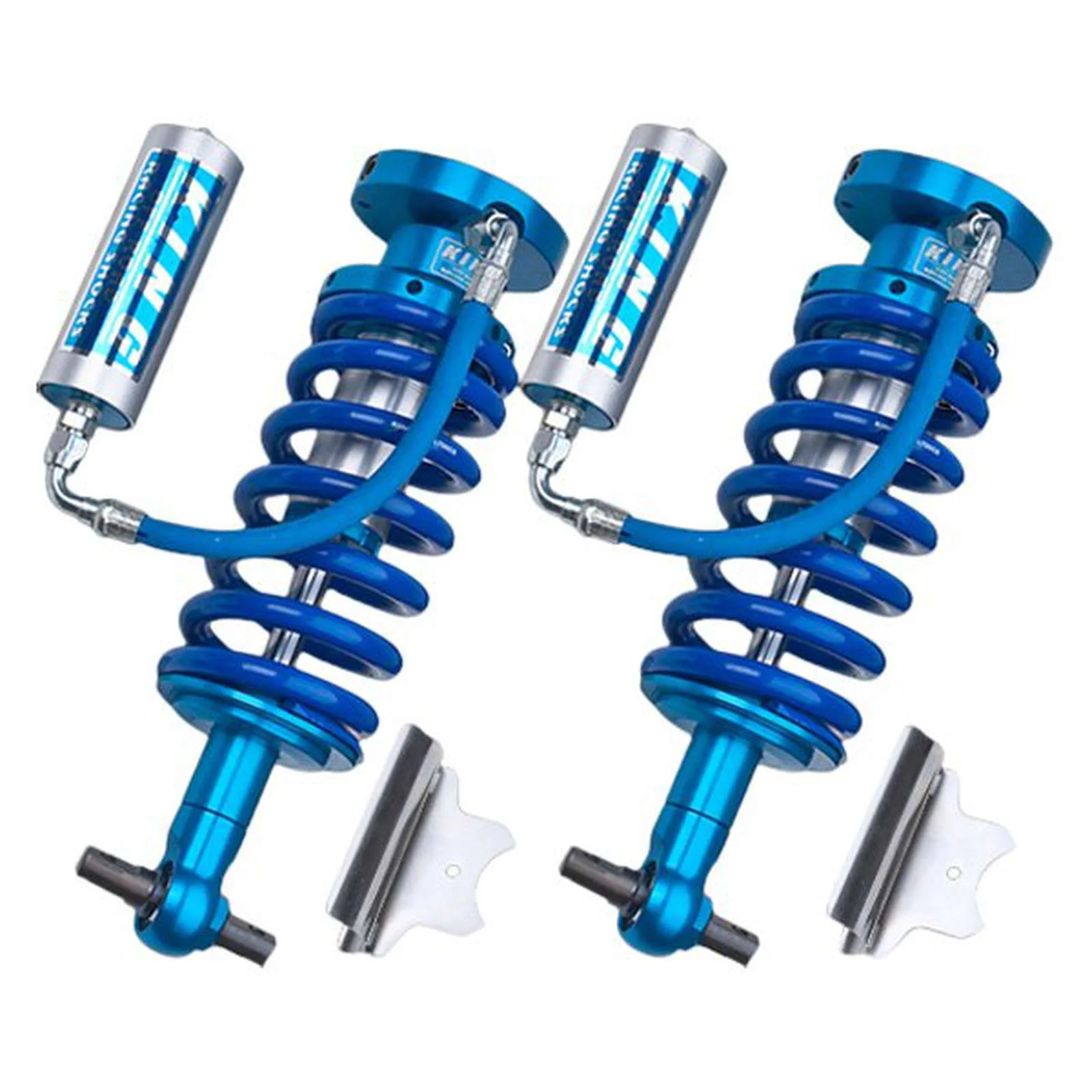 King Shocks 2.5 Performance Coilovers w/ Remote Reservoir Front Pair for 2007-2014 Chevrolet Avalanche 4WD - Image 3