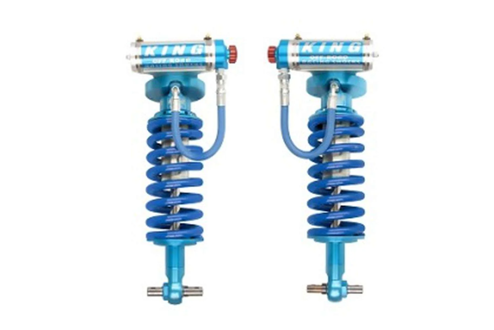 King Shocks 2.5 Performance Coilovers w/ Remote Reservoir Front Pair for 2007-2018 GMC Sierra 1500 4WD - Image 4