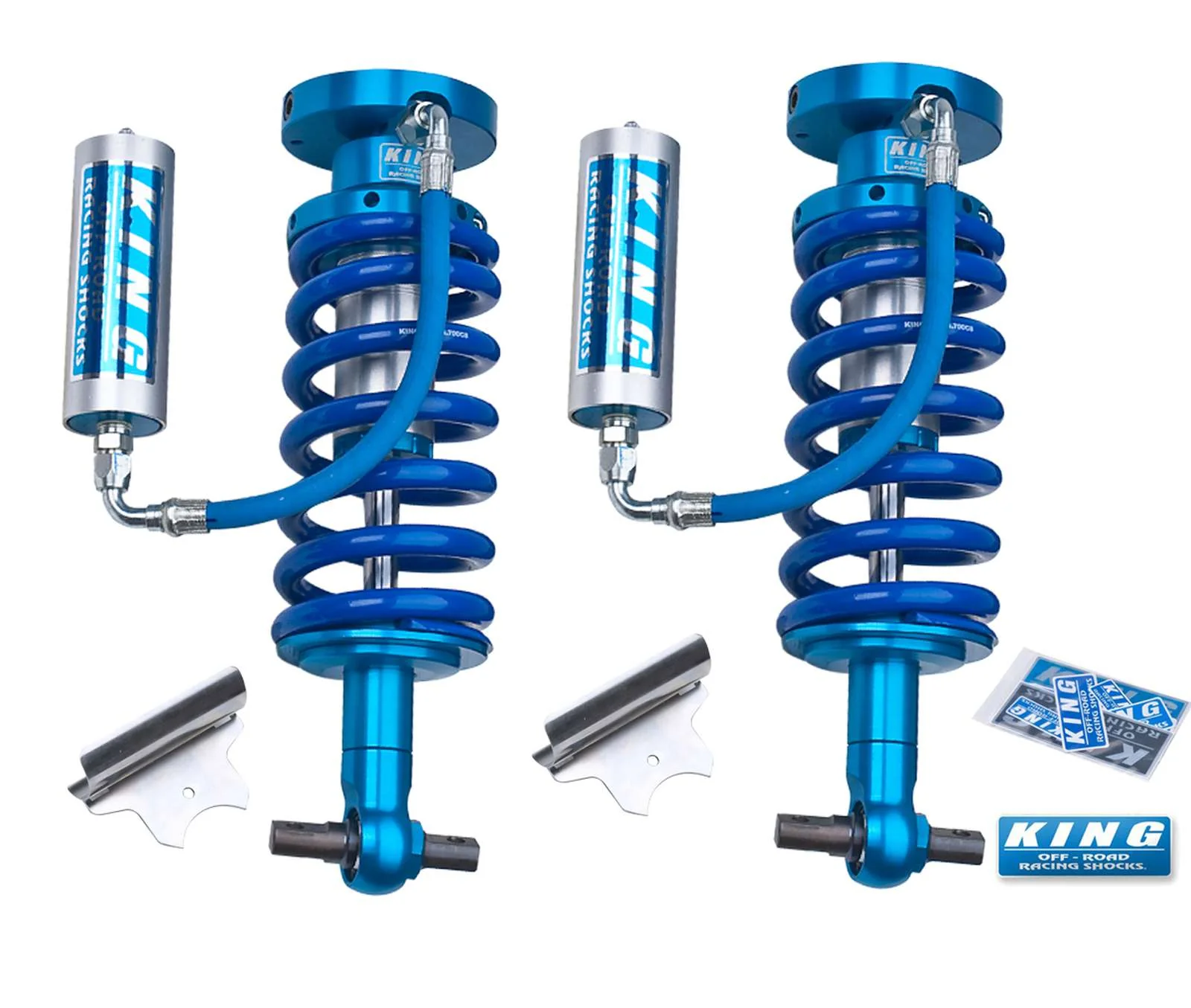 King Shocks 2.5 Performance Coilovers w/ Remote Reservoir Front Pair for 2007-2020 Chevrolet Suburban 1500 4WD