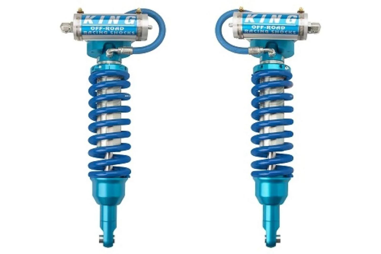 King Shocks 2.5 Performance Coilovers w/ Remote Reservoir Front Pair for 2015-2022 GMC Canyon 4WD RWD - Image 4