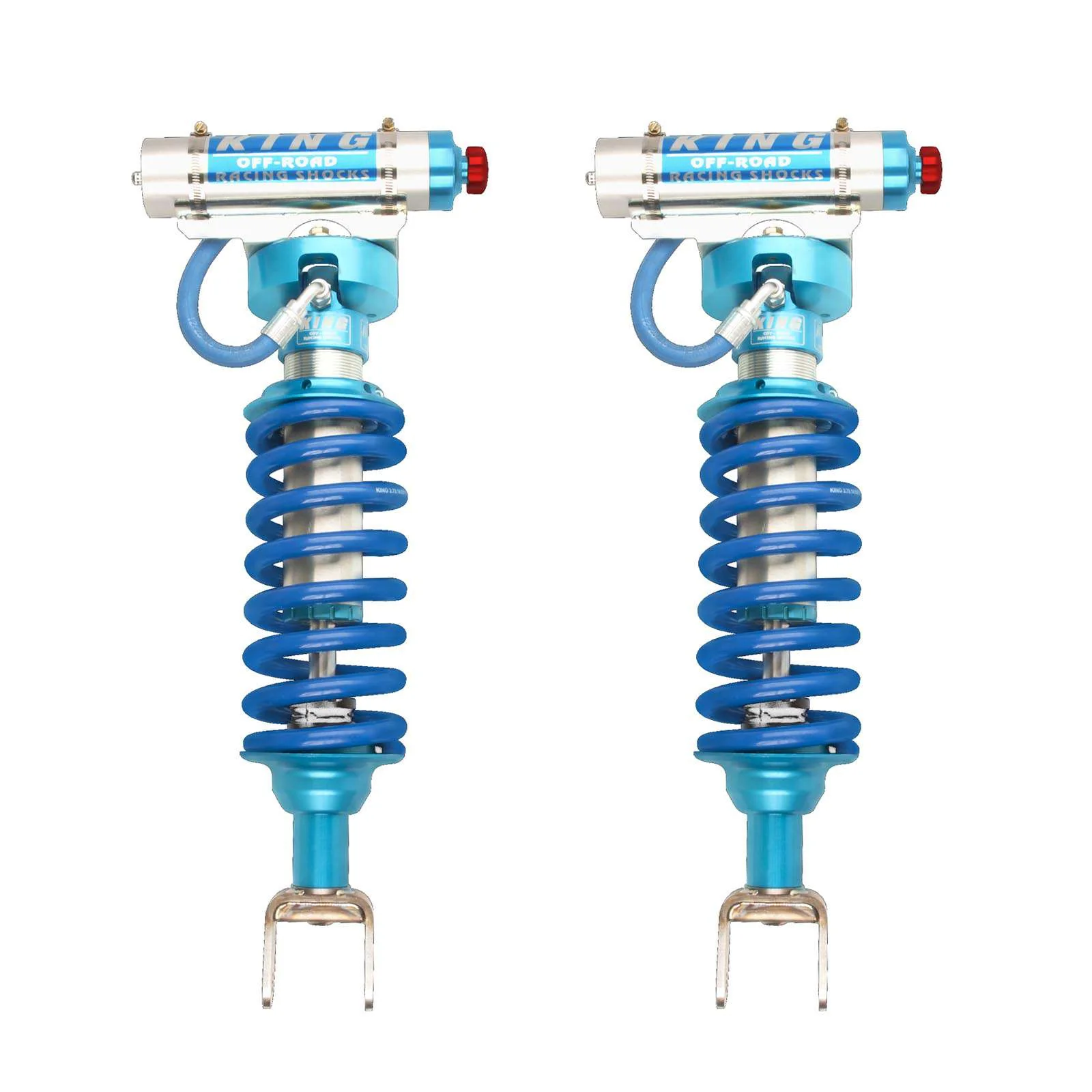 King Shocks 2.5 Performance Coilovers w/ Remote Reservoir Front Pair for 2019-2024 Ram 1500 4WD - Image 5