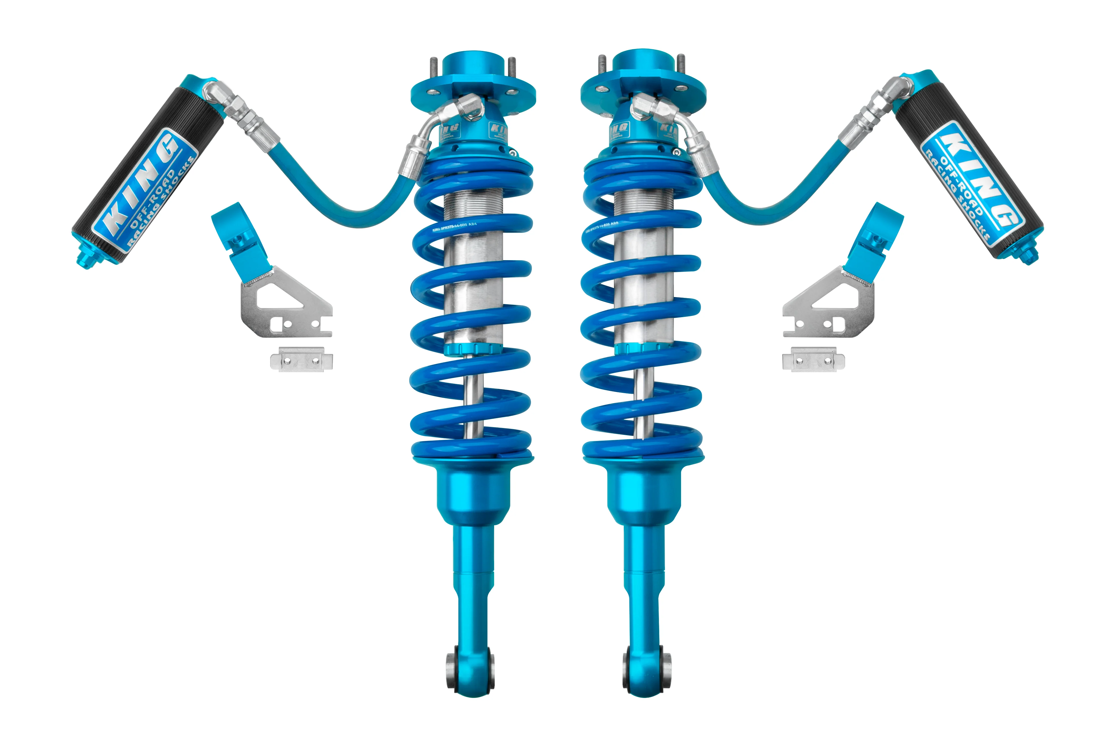 King Shocks 2.5 Performance Coilovers w/ Remote Reservoir Front Pair for 2024-2026 Toyota Land Cruiser 250 4WD RWD w/0-1.75" lift - Image 2