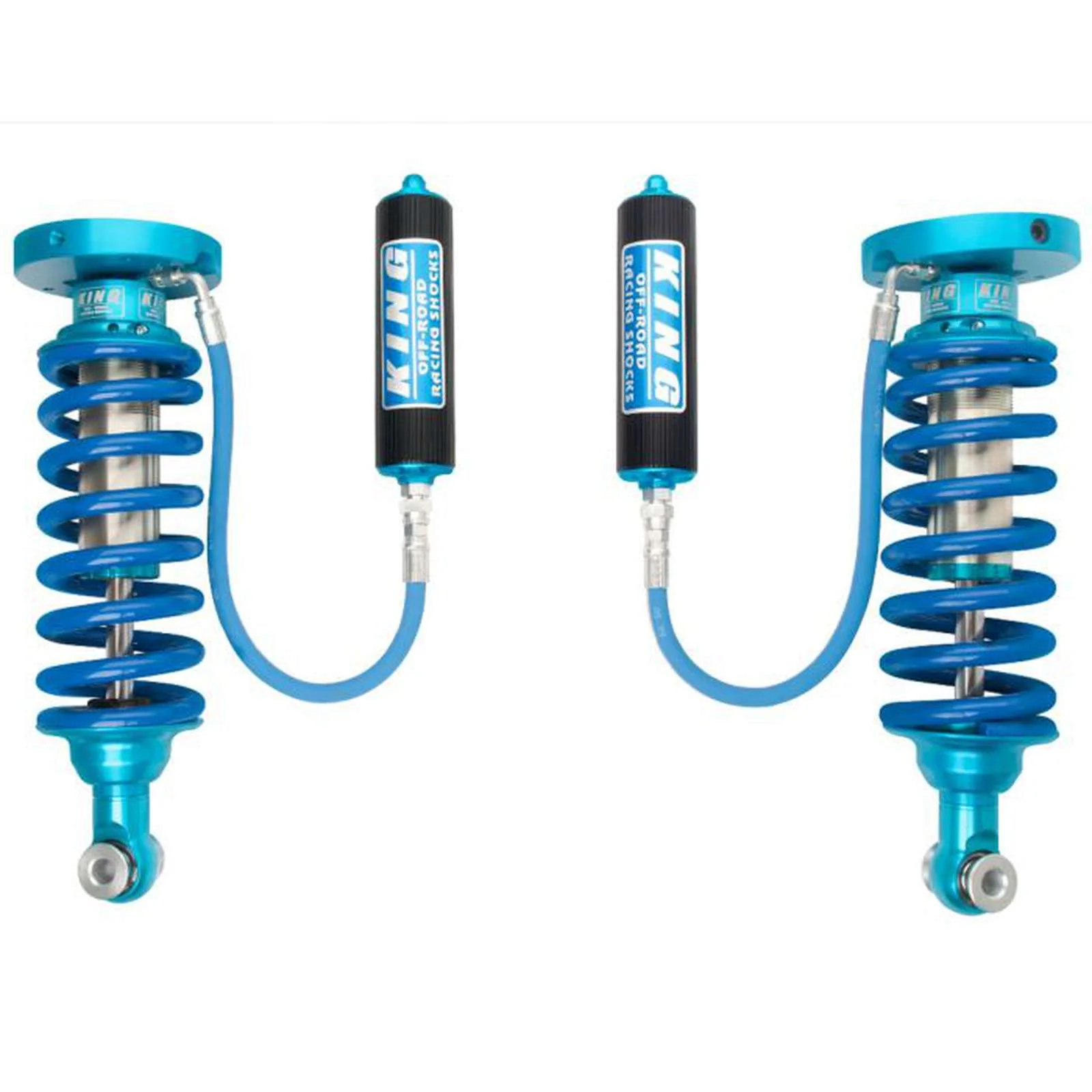King Shocks 2.5 Performance Coilovers w/ Remote Reservoir Rear Pair for 2014-2024 Ford Expedition 4WD - Image 2