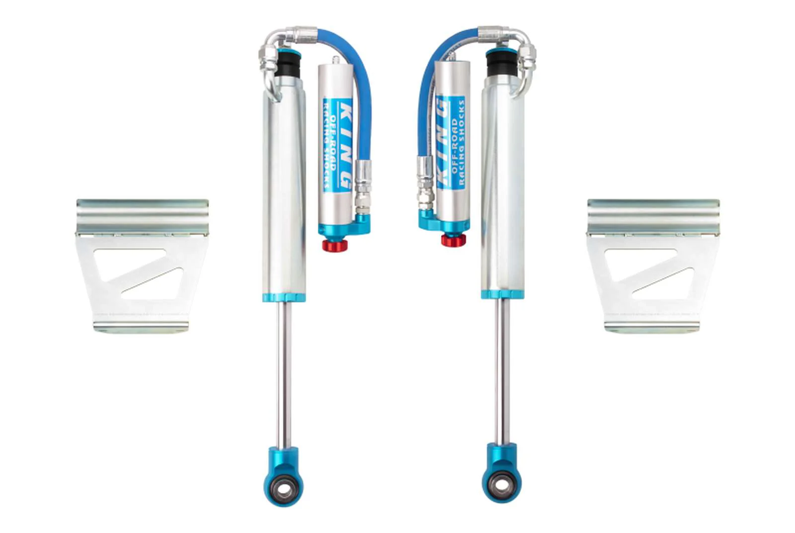 King Shocks 2.5 Performance Ext w/ Adjustable Remote Reservoir Shocks Pair 25001-125A-EXT