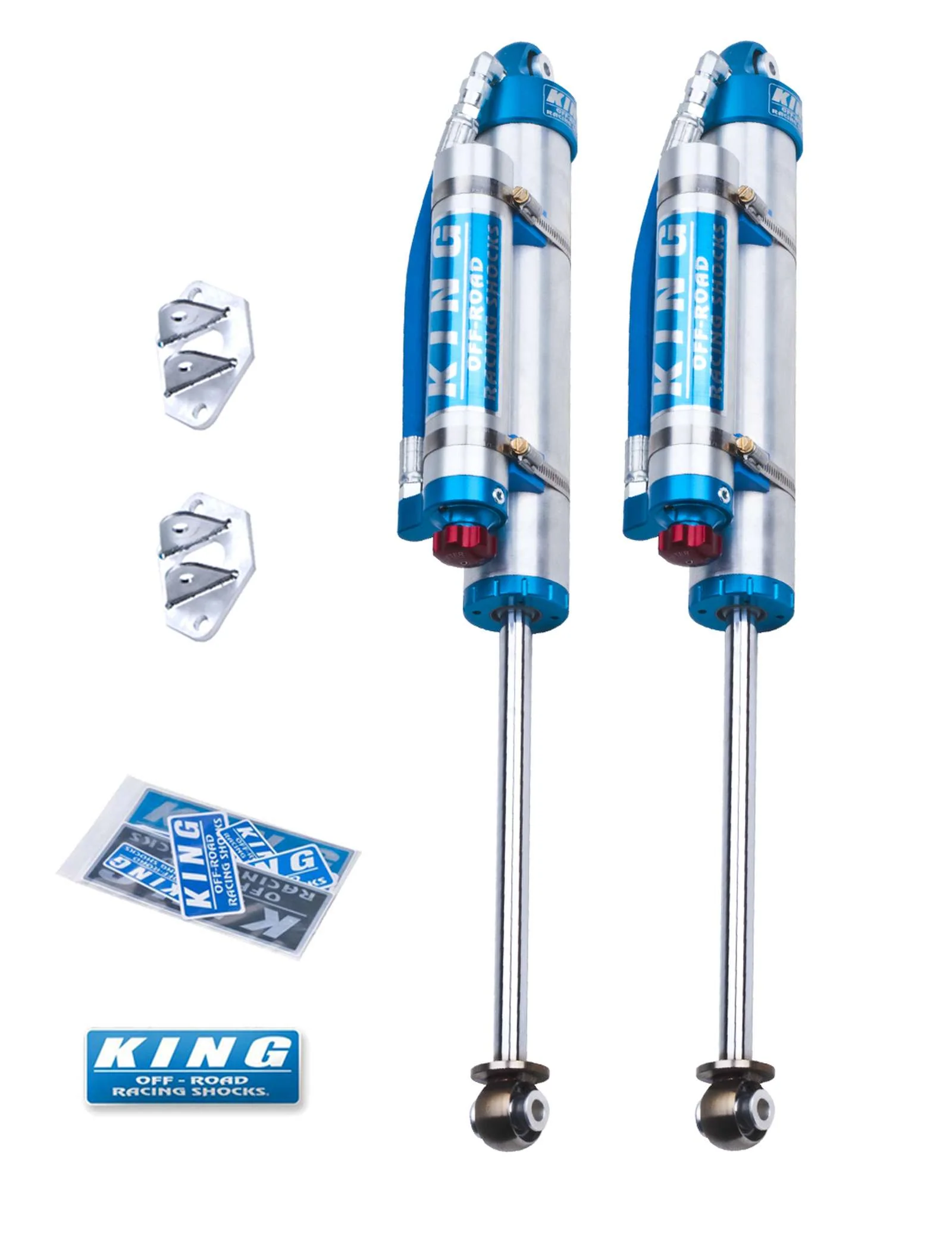 King Shocks 2.5 Performance Piggyback Adjustable Shocks Rear Pair for 2007-2018 Jeep Wrangler JK 4WD w/6" lift - Image 6