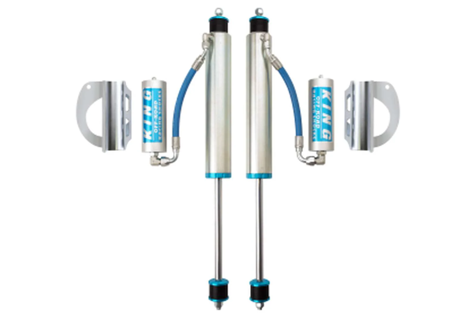 King Shocks 2.5 Performance w/ Remote Reservoir Shocks Front Pair for 1989-1997 Toyota Land Cruiser 80 4WD - Image 5
