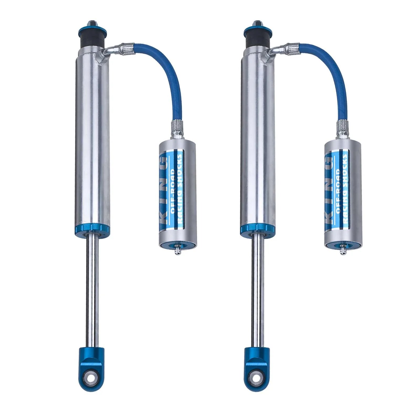 King Shocks 2.5 Performance w/ Remote Reservoir Shocks Front Pair for 1989-1997 Toyota Land Cruiser 80 4WD - Image 6