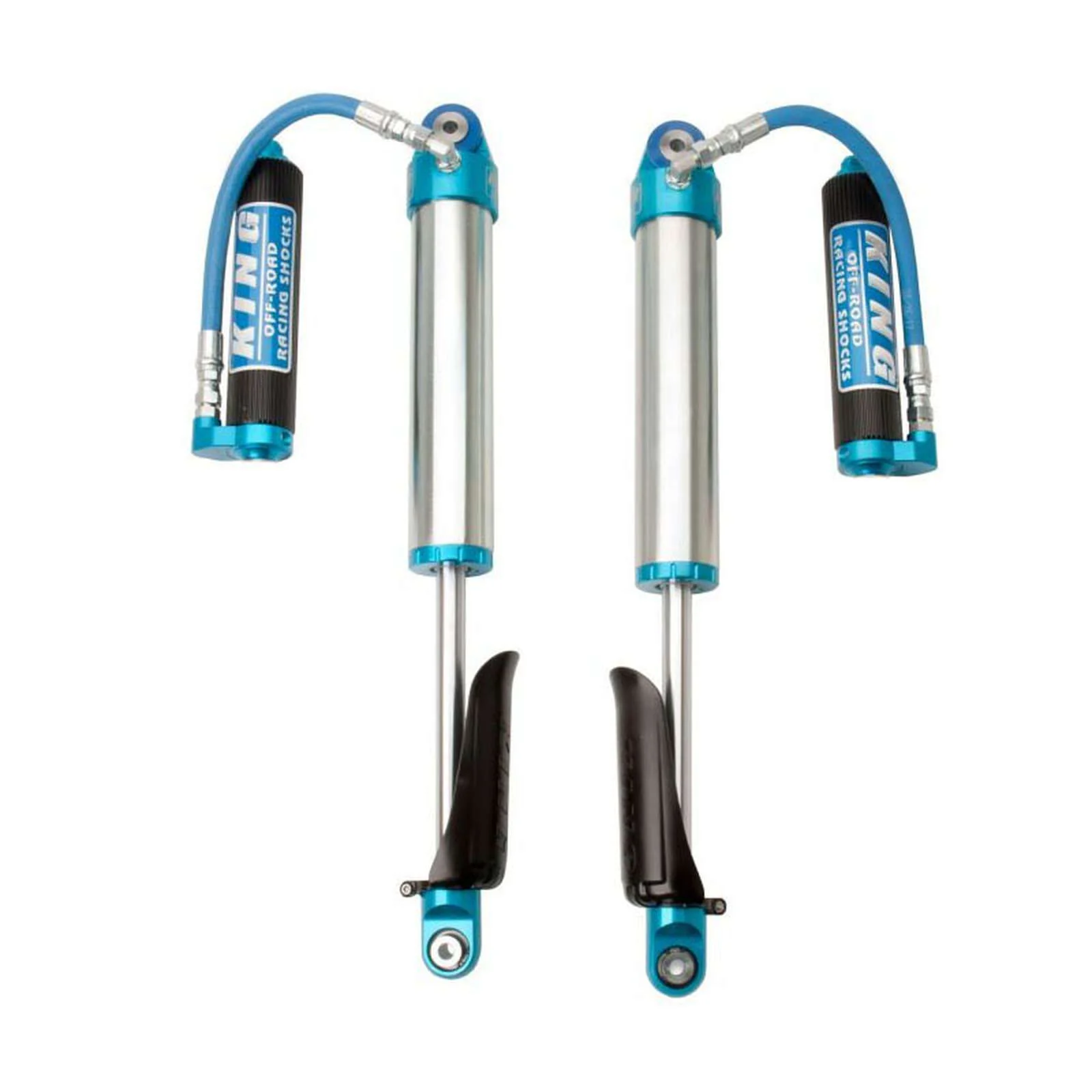 King Shocks 2.5 Performance w/ Remote Reservoir Shocks Front Pair for 2020-2024 Jeep Gladiator 4WD - Image 3