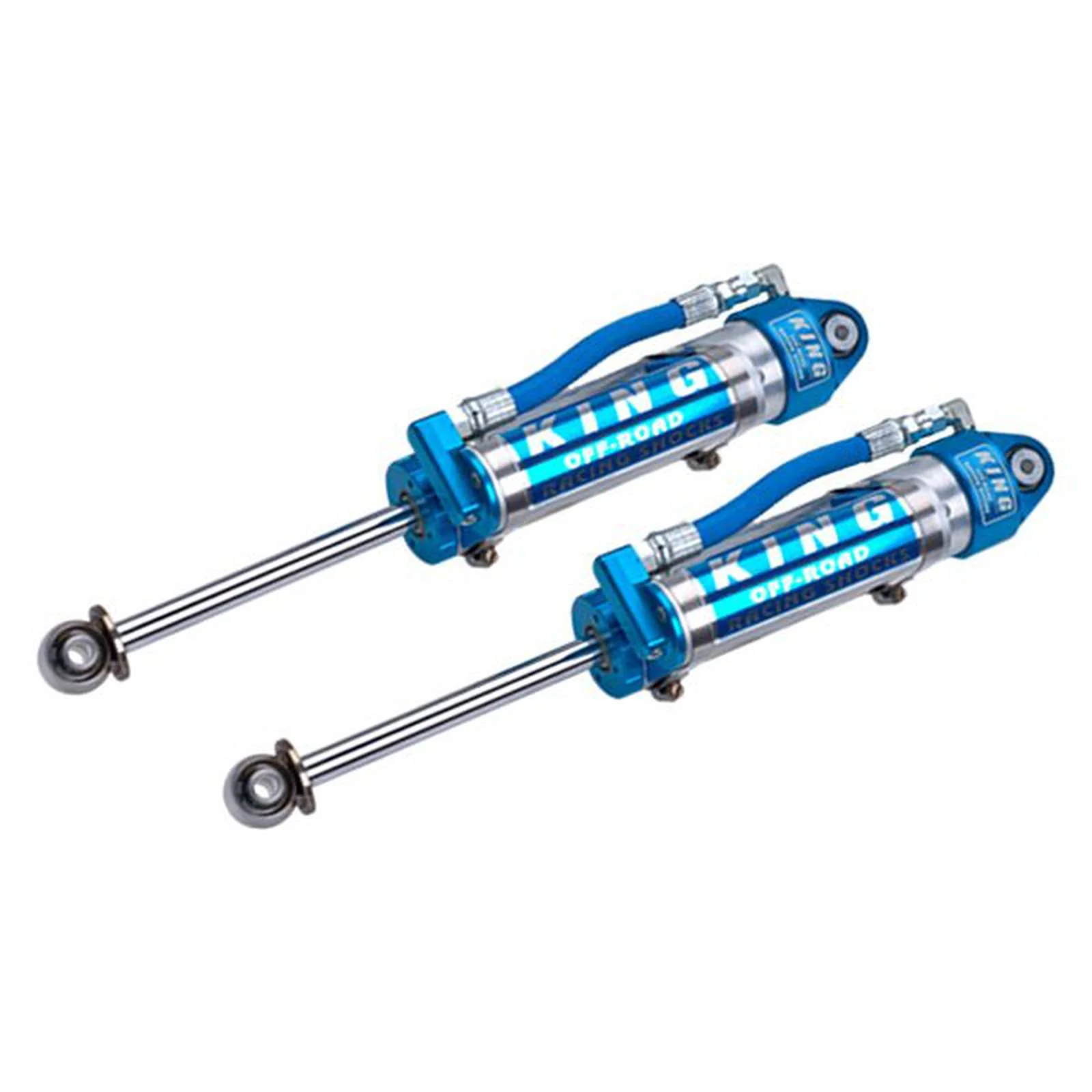 King Shocks 2.5 Performance w/ Remote Reservoir Shocks Rear Pair for 2019-2024 Chevrolet Silverado 1500 Trail Boss 4WD