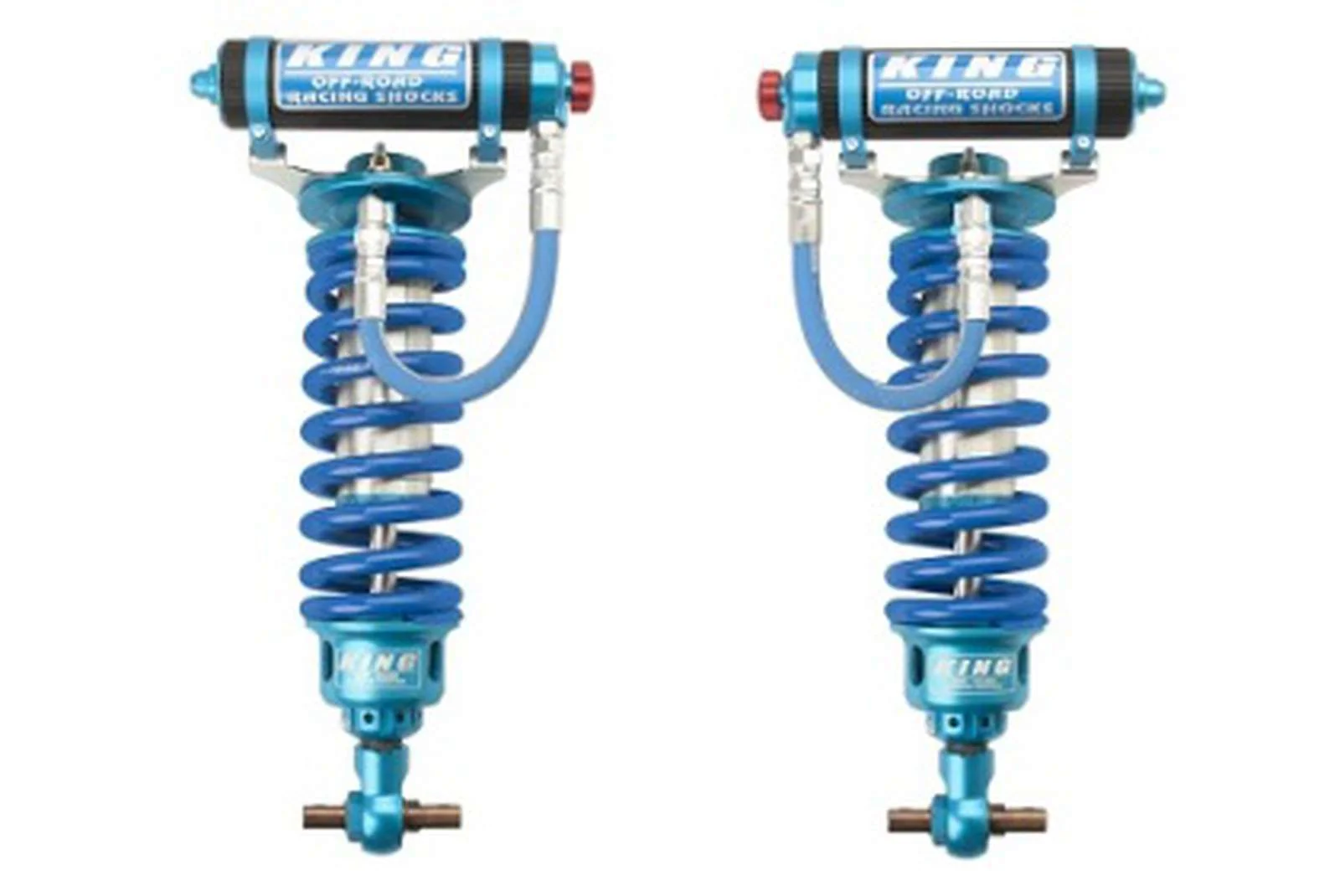 King Shocks 3.0 Performance Coilovers w/ Adjustable Remote Reservoir Front Pair for 2007-2020 Chevrolet Suburban 1500 4WD RWD