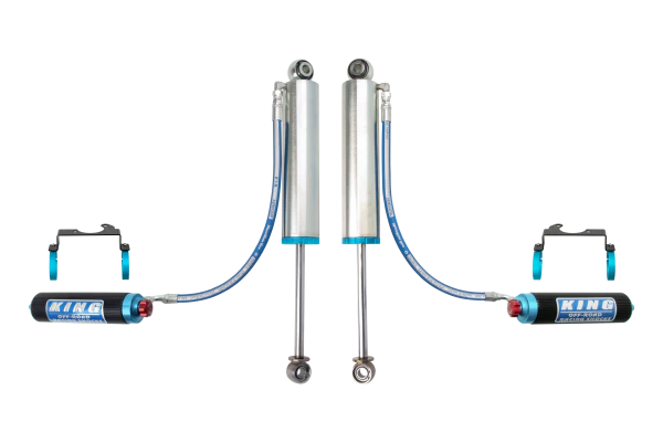 King Shocks 3.0 Performance w/ Adjustable Remote Reservoir Shocks Rear Pair for 1997-2023 Nissan Patrol 4WD