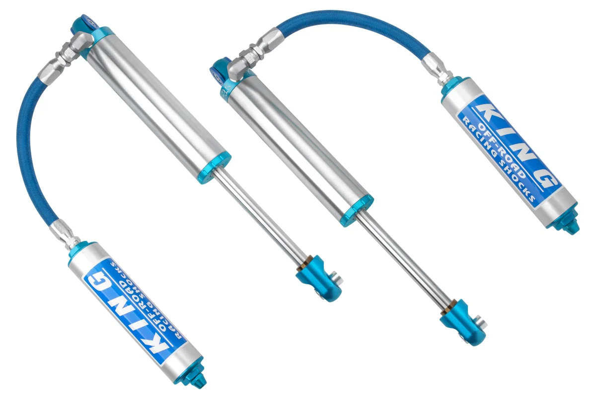 King Shocks 3.5 Race Smoothie w/Hose Remote Reservoir Shocks RS3510-SS