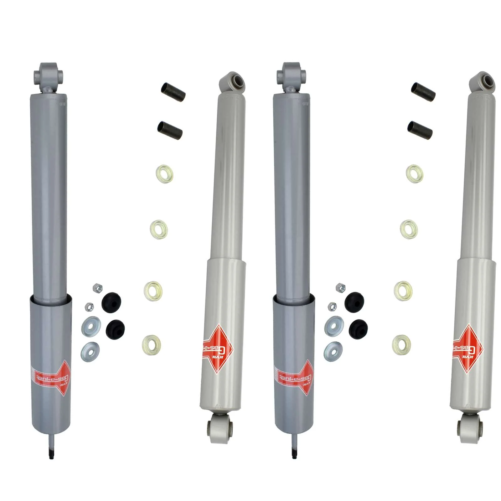 KYB Gas-A-Just Monotube Shocks Set for 1967-1974 Ford F350 RWD