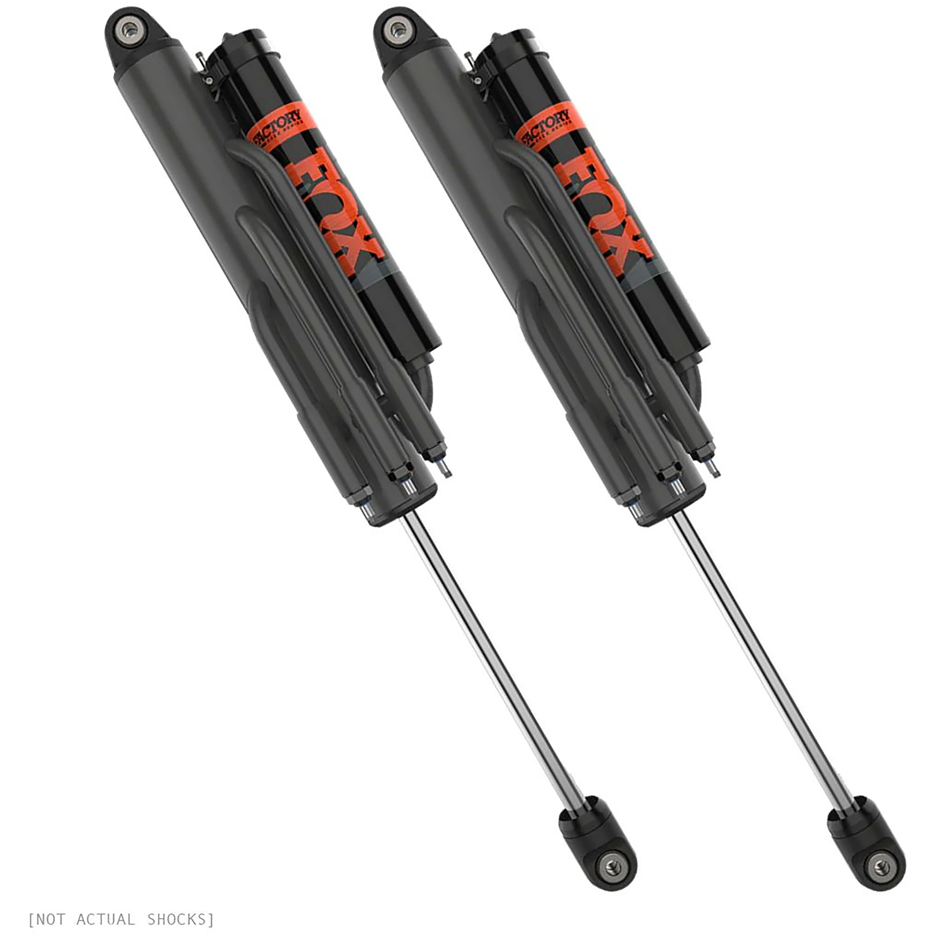 Long Travel Front Bypass Piggyback Shocks - FOX 3.50" Pair