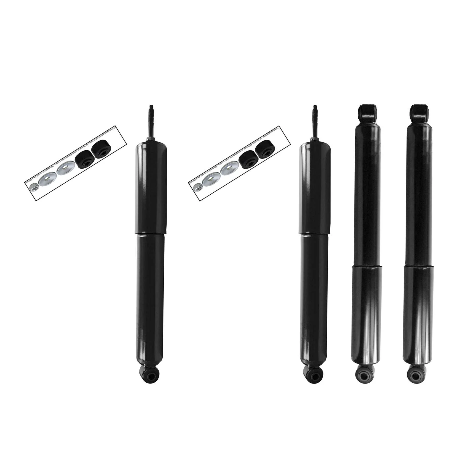 Monroe Magnum OE Replacement Shocks Set for 2009-2010 Dodge Ram 4500