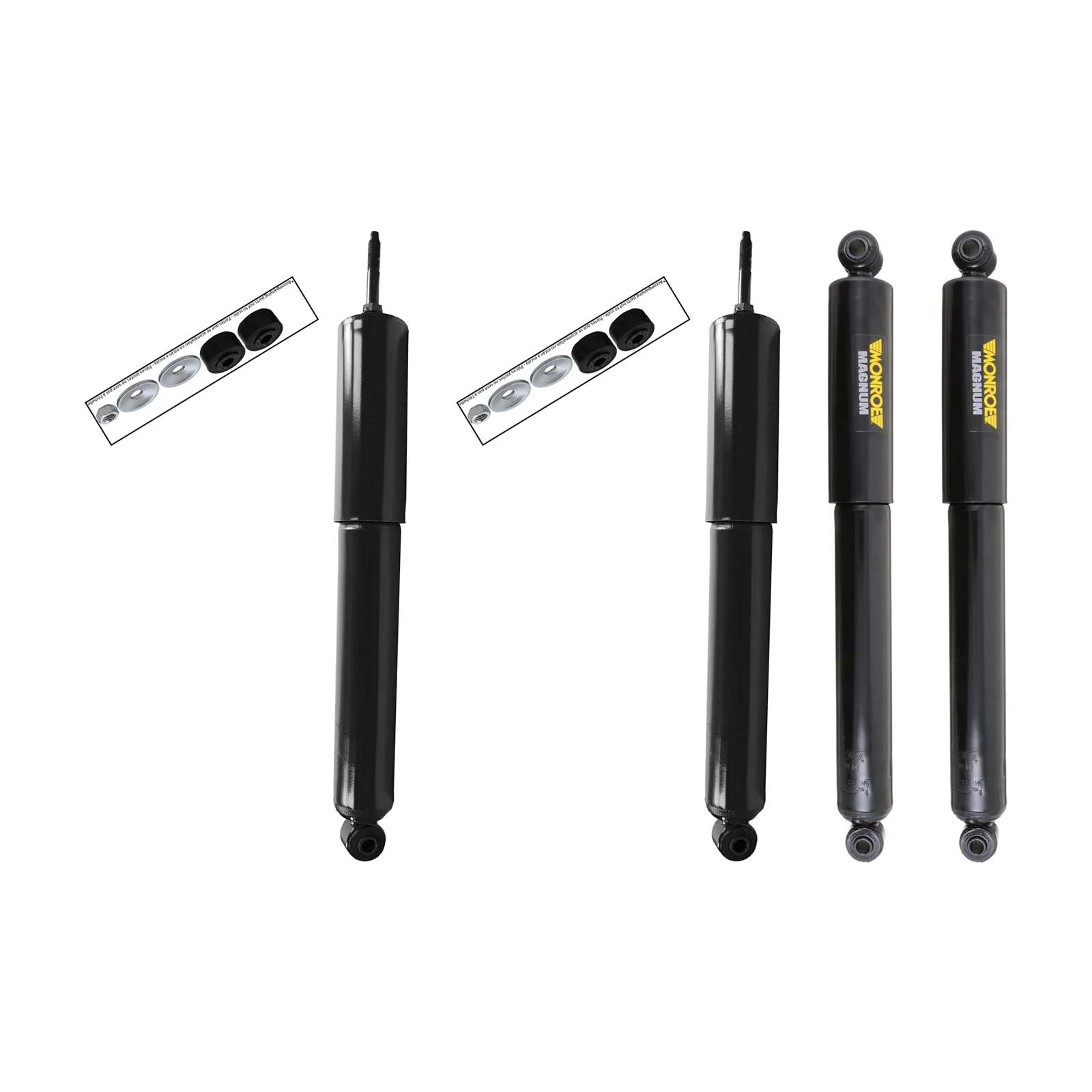 Monroe Magnum OE Replacement Shocks Set for 2011-2018 Ram 4500
