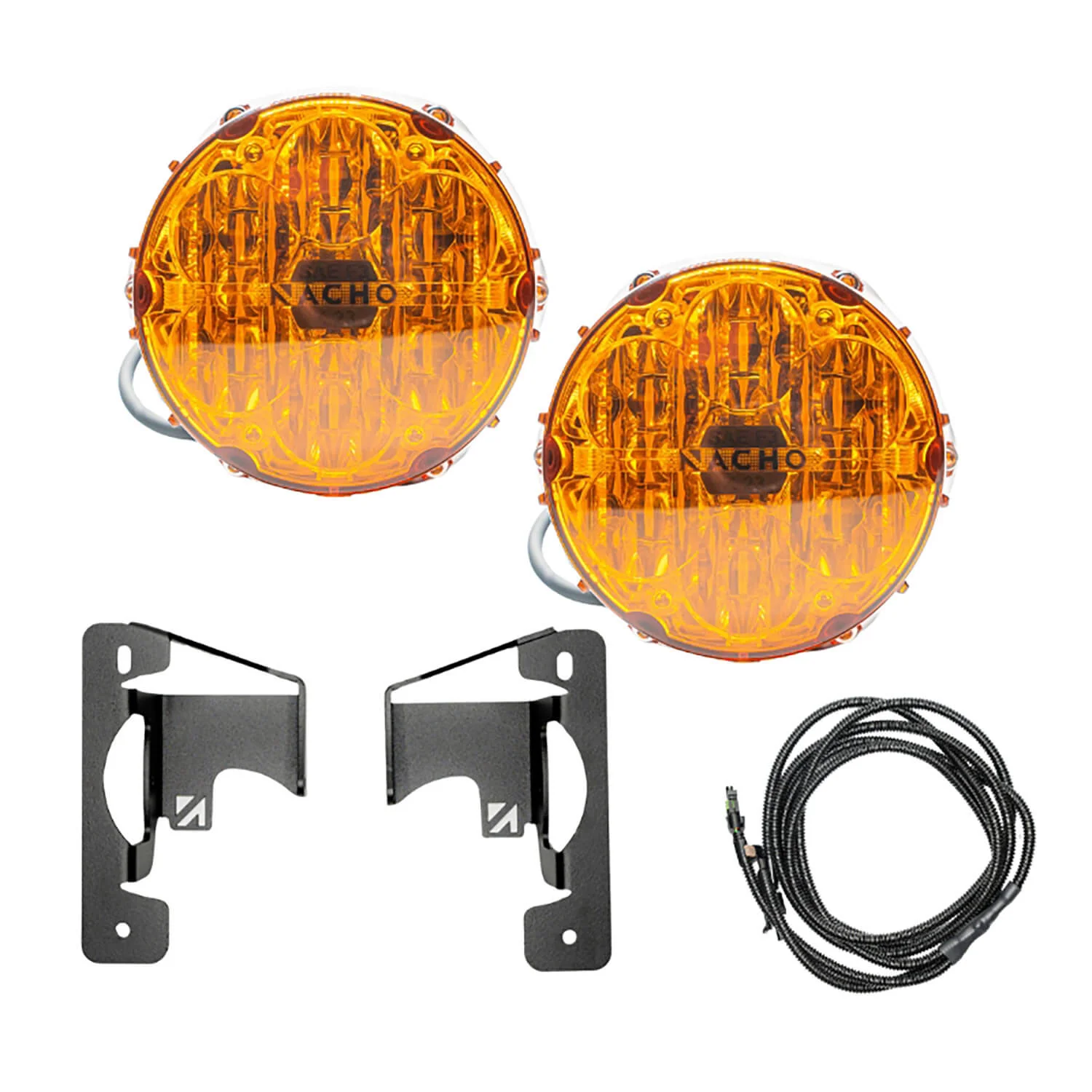 ARB NACHO SAE Only Amber Plug N Play Fog Light Kit