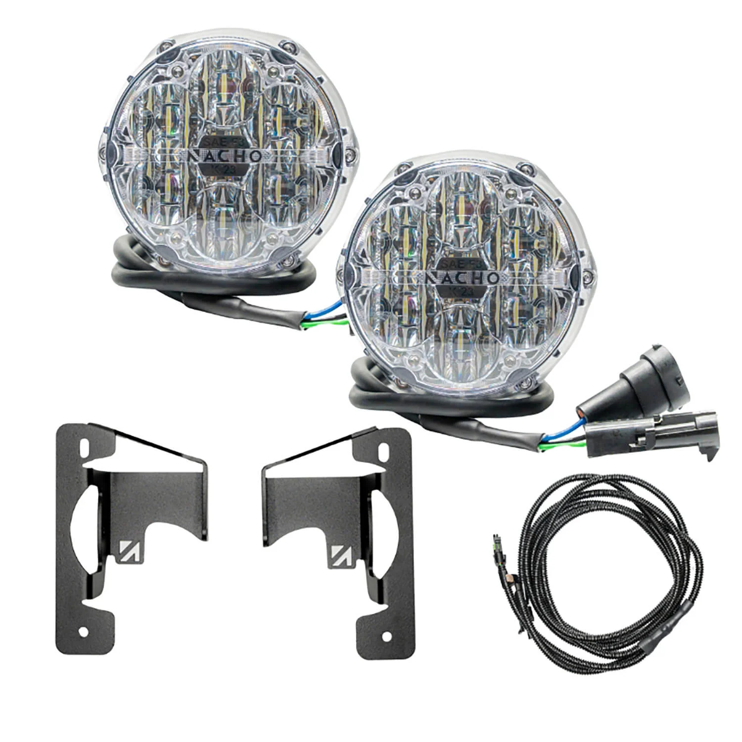 ARB NACHO SAE Only White Plug N Play Fog Light Kit