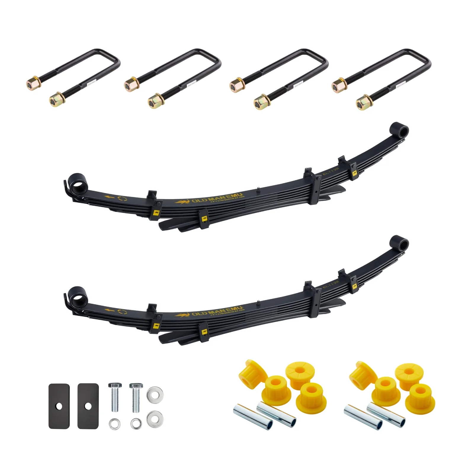 Old Man Emu Heavy Duty Rear Leaf Spring Kit EL112R for 2005-2023 Toyota Tacoma