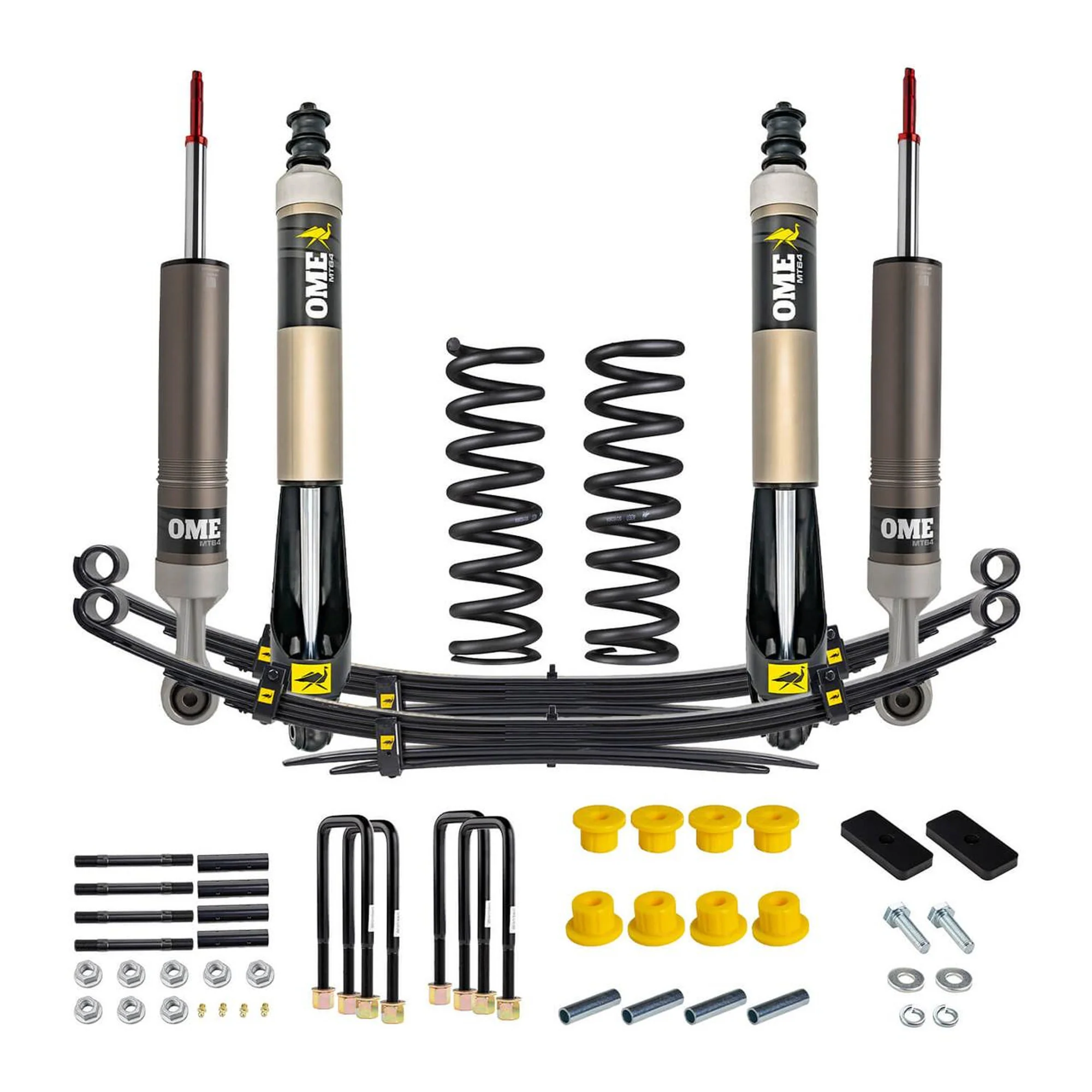 Old Man Emu MT64 Shocks Kit Strut & Spring & shock for 2016-2023 Toyota Tacoma w/2" lift - Image 2
