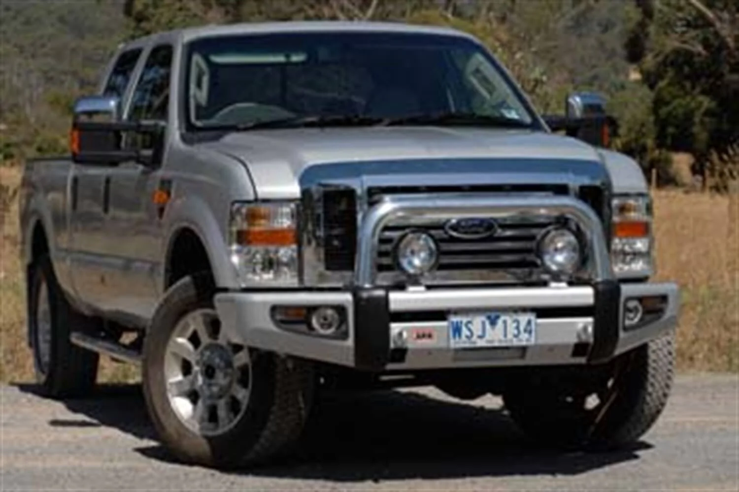 Provision for Winch, Driving Lights, CB Antenna
