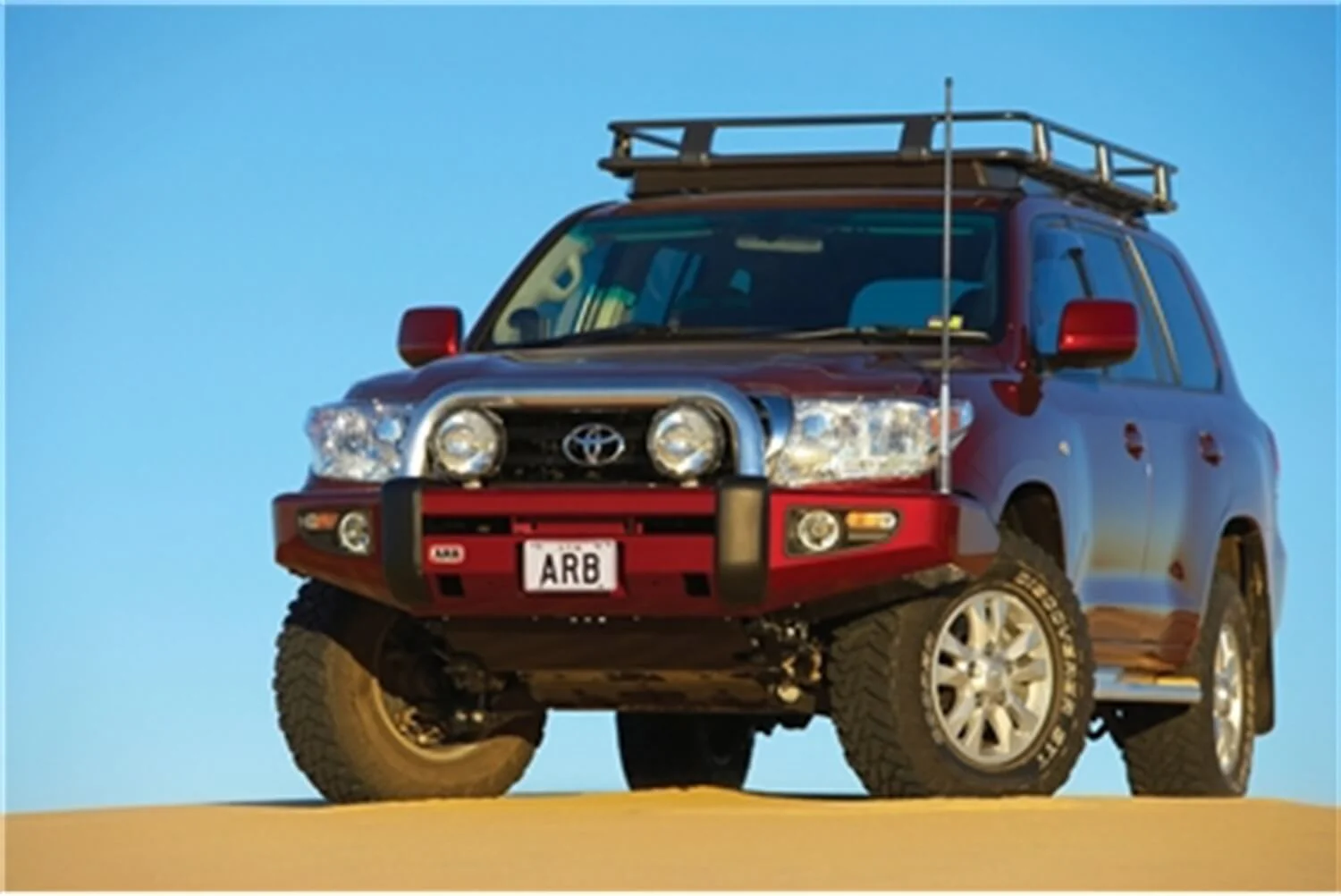 Provision for Winch, Driving Lights, CB Antenna