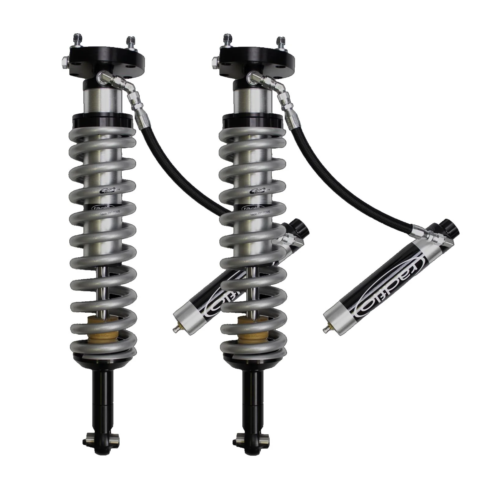 Radflo 2.5 OE Adjustable Coilover w/Reservoir Front Pair 6CT-001-5A
